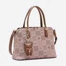 Bolsa Feminina Chenson Original Elemento Gráfico Mão Natural