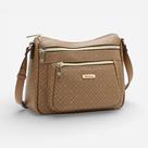 Bolsa Feminina Chenson Transversal Elemento Gráfico Natural