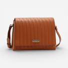 Bolsa Feminina Chenson Transversal Ferragem Delicada Marrom