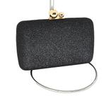 Bolsa feminina clutch brilho festa prata preta vermelha