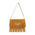 Bolsa Feminina Clutch Franja Alça de Ombro Ajustável Lançamento