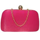 Bolsa Feminina Clutch Tecido Cetim Fecho Bola M-818 Bolsa Feminina Clutch Tecido Cetim Fecho Bola M-818