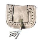 Bolsa Feminina Com Alça Transversal Bege AC32