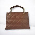 Bolsa Feminina Company Bag Fabricada em Couro 2996 Caramelo - Bolsa Feminina Company Bag Fabricada em Couro 2996 Caramelo -