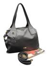 Bolsa feminina couro legítimo, marca Ongaratto, alça de mão e tiracolo Bolsa feminina couro legítimo, marca Ongaratto, alça de mão e tiracolo