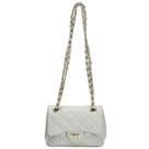Bolsa Feminina Couro Legitimo Matelassê Pequena Mini Bag