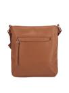 Bolsa Feminina Couro Legítimo Transversal 1539