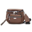 Bolsa Feminina Couro Marrom Pochete Premium Bolsa Feminina Couro Marrom Pochete Premium