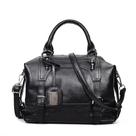 BOLSA FEMININA COURO PU GRANDE & ELEGANTE ESPAÇOSA & VERSÁTIL Cor:Preto