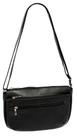 Bolsa Feminina Couro Transversal 4 ziper BLS094