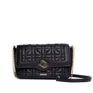 Bolsa Feminina Dakota Matelassê Transversal Pequena Preta
