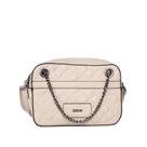 Bolsa Feminina Dakota Transversal Pequena Matelassê Bege