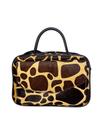 Bolsa Feminina De Couro Legitimo Animal Print 693-009 Bolsa Feminina De Couro Legitimo Animal Print 693-009
