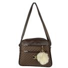Bolsa Feminina de Lado Tiracolo Lateral Pequena 3 Compartimentos Bolsa Feminina de Lado Tiracolo Lateral Pequena 3 Compartimentos