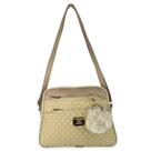 Bolsa Feminina de Lado Tiracolo Lateral Pequena 3 Compartimentos Bolsa Feminina de Lado Tiracolo Lateral Pequena 3 Compartimentos