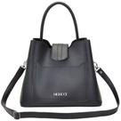Bolsa feminina de lado transversal Moncci Preta