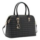 Bolsa Feminina de Mão Chenson CG85396 Cristal Monograma Cor: Preto