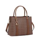 Bolsa Feminina de Mão Chenson CG85397 Cristal Monograma Cor:Café