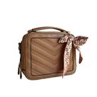 Bolsa Feminina De Mão E Transversal Lc Winni Bege Pequena