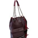 Bolsa feminina de marca famosa tipo sacola grande com nécessaire premium