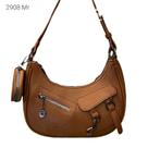 Bolsa Feminina de Ombro e Transversal com Divisões Kit 2 pçs com Porta Moedas 2908 Cor:Bege Bolsa Feminina de Ombro e Transversal com Divisões Kit 2 pçs com Porta Moedas 2908 Cor:Bege