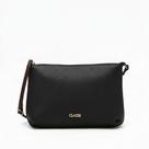 Bolsa Feminina De Ombro Média Classe Couro Legítimo 3681 Original - Preto