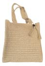 Bolsa Feminina De Palha Sintética Sofisticada Elegante Verão Bolsa Feminina De Palha Sintética Sofisticada Elegante Verão