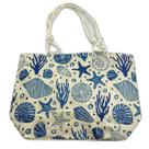 Bolsa Feminina De Praia Sacola Grande Com Forro Fundo Do Mar Oceano