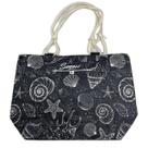 Bolsa Feminina De Praia Sacola Grande Com Forro Fundo Do Mar Oceano