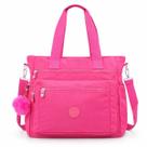 Bolsa Feminina e Nylon Multibolsos com Zíper Alça Transversal e Ombro com Pompom Bolsa Feminina e Nylon Multibolsos com Zíper Alça Transversal e Ombro com Pompom