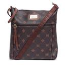 Bolsa feminina em monograma Bolsa feminina em monograma