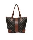 Bolsa feminina em monograma