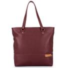 Bolsa Feminina estilo Sacola de ombro lateral couro legítimo