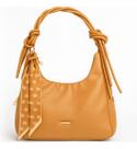 Bolsa Feminina Estilosa com Lenço Decorativo Alça Nó e Design Funcional