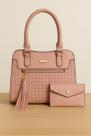 Bolsa Feminina Estruturada com Alça de Mão e Transversal Média Elegante, Versátil Ideal para o Dia a Dia com Muito Estilo
