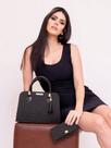 Bolsa Feminina Executiva Tote Pasta De Ombro e Transversal + Carteira Feminina