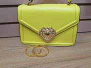 Bolsa Feminina Fecho Coração
