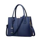 Bolsa Feminina Grande de Couro PU - Sacola de Ombro Quadrada e Crossbody Bolsa Feminina Grande de Couro PU - Sacola de Ombro Quadrada e Crossbody
