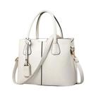 Bolsa Feminina Grande de Couro PU - Sacola de Ombro Quadrada e Crossbody Bolsa Feminina Grande de Couro PU - Sacola de Ombro Quadrada e Crossbody