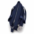 Bolsa Feminina Grande Estilo Sacola Alça Transversal Bolso Lateral Repartições Chaveiro
