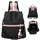 Bolsa Feminina Grande Mochila Antfurto Impermeável Reforçada