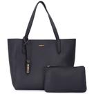 Bolsa feminina grande para trabalho faculdade cabe notebook com ziper Moncci