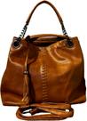 Bolsa Feminina Grande Tipo Saco Couro Pu Luxo - Espaçosa e Sofisticada