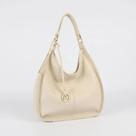 Bolsa Feminina Hobo De Ombro Grande Texturizada Com Zíper