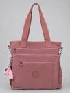 Bolsa Feminina Inspiração Kipling em Nylon Grande com Bolsos e Zíper - Hipermeavél
