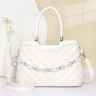 Bolsa feminina Jasminy design moderno correntaria em acrílico