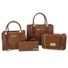 Bolsa Feminina Kit 3 Bolsas Mais Carteira Bolsa Feminina Kit 3 Bolsas Mais Carteira