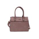 Bolsa feminina mão e transversal tote estruturada