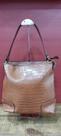 Bolsa feminina marrom estilo pele