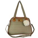 Bolsa Feminina Média 2 Divisorias e 2 Alças
